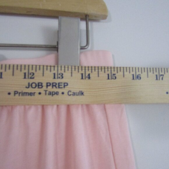 Crosby Midi Tiered Skirt Large Blush Pink Modal Feminine Modest Church Boho - Picture 7 of 10